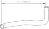 DINEX 28505 Exhaust Pipe
